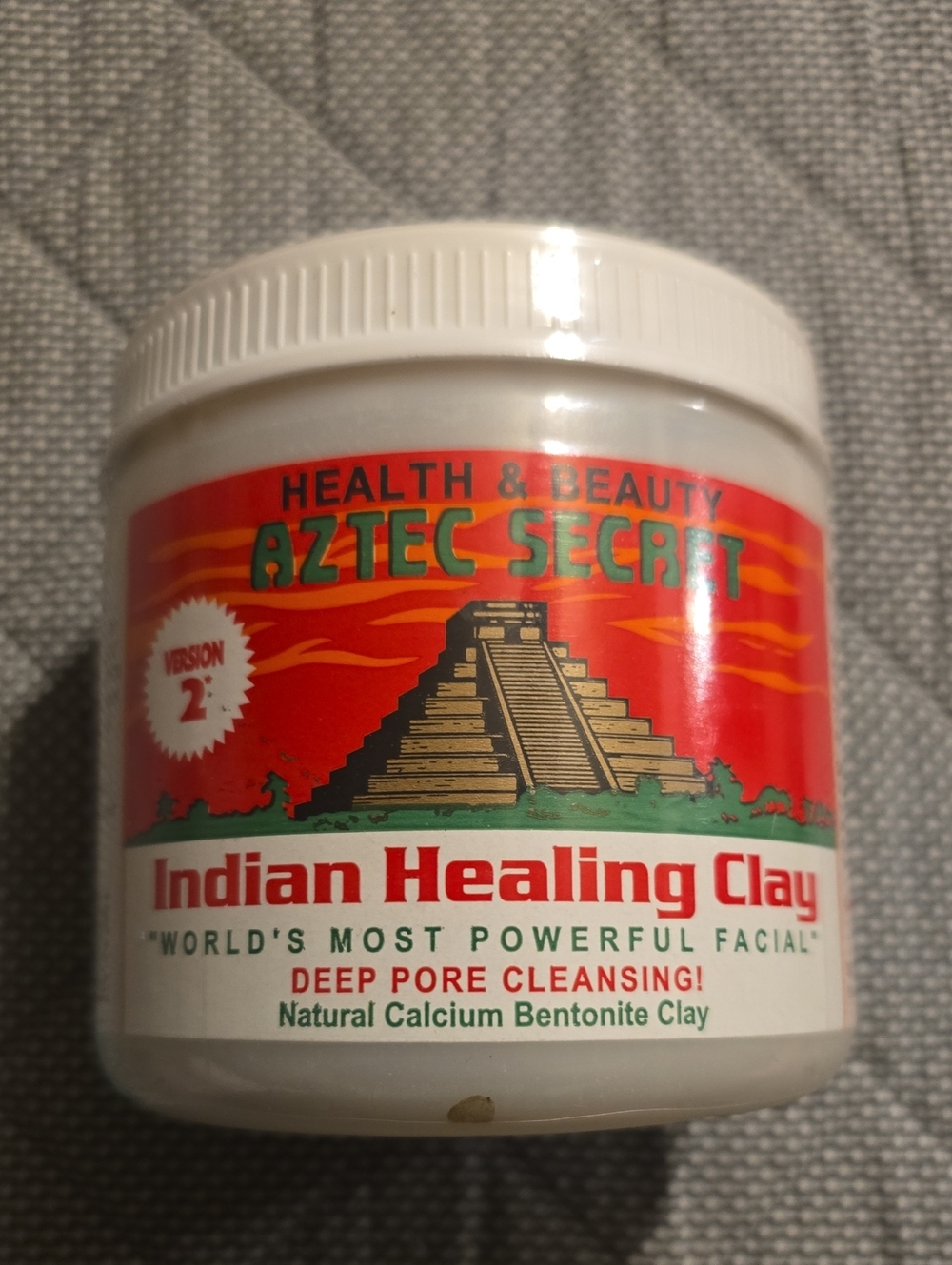 Aztec Secret Indian Healing Clay Mask - White & Red Label